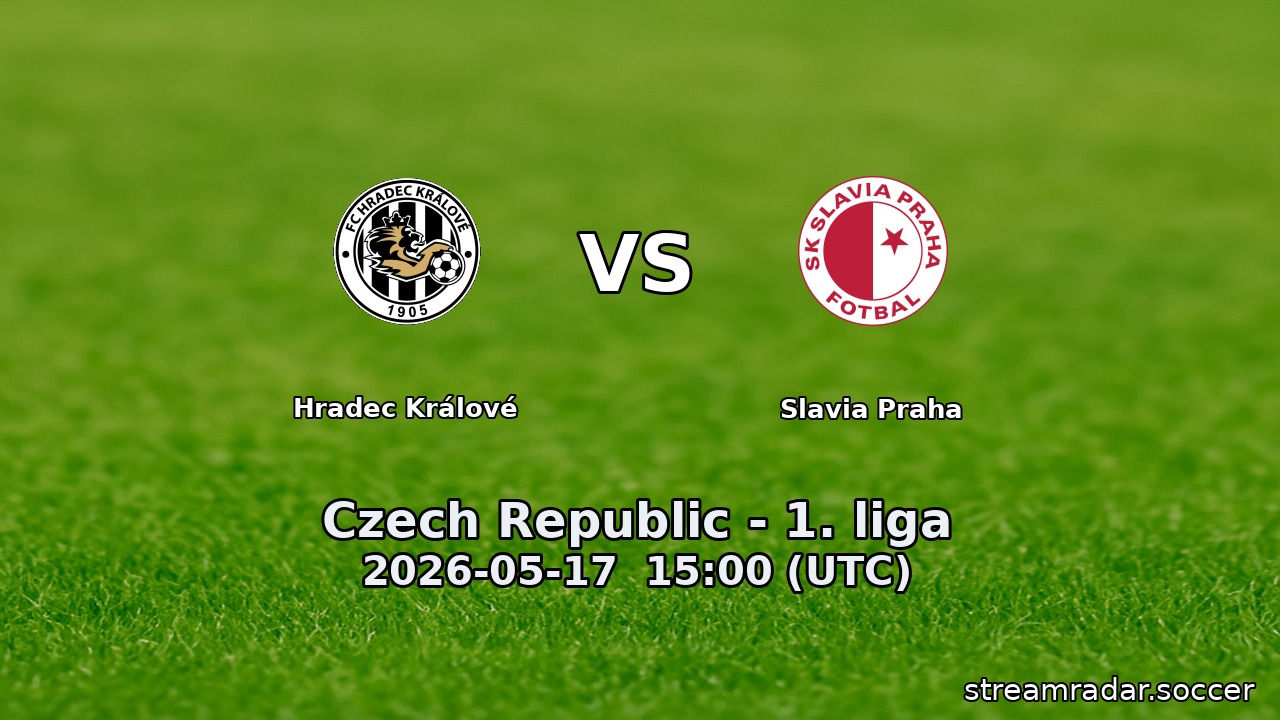 Hradec Králové vs Slavia Praha