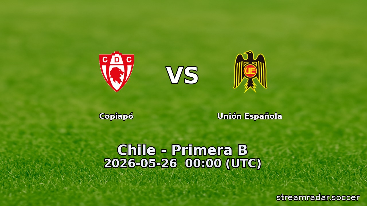 Copiapó vs Unión Española