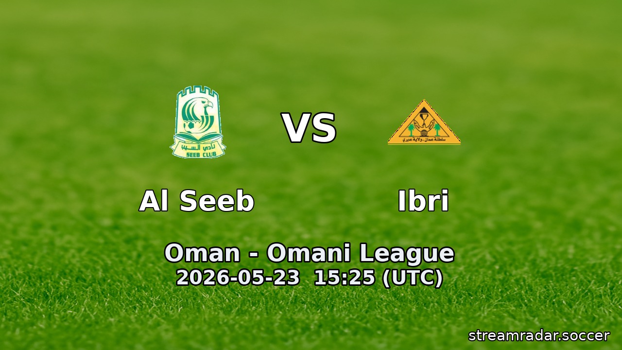 Al Seeb vs Ibri