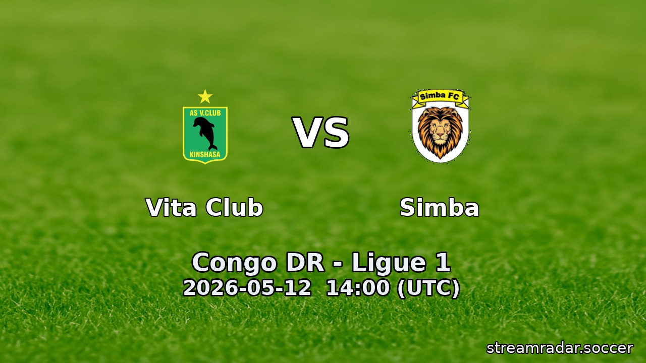 Vita Club vs Simba