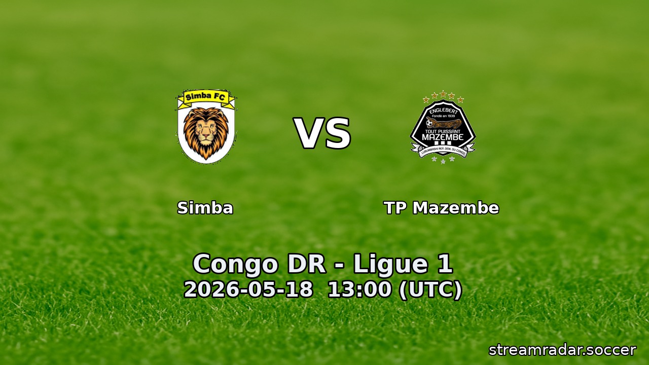 Simba vs TP Mazembe
