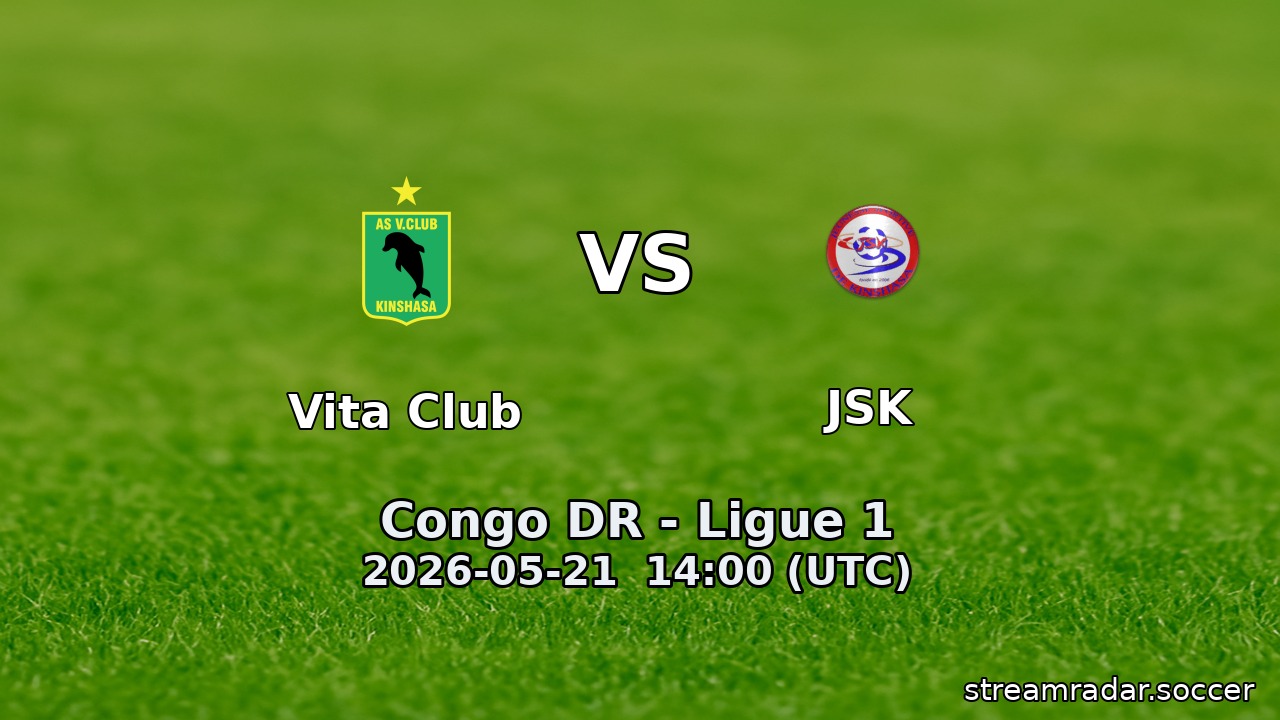 Vita Club vs JSK