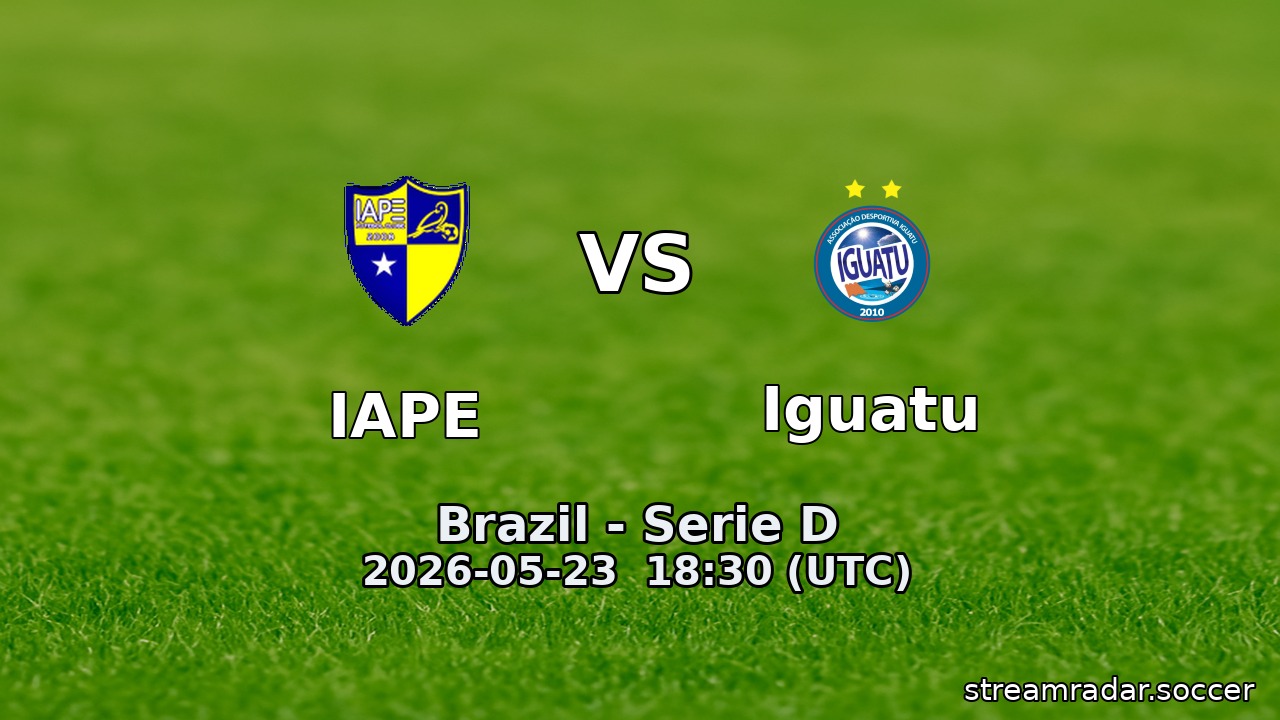 IAPE vs Iguatu