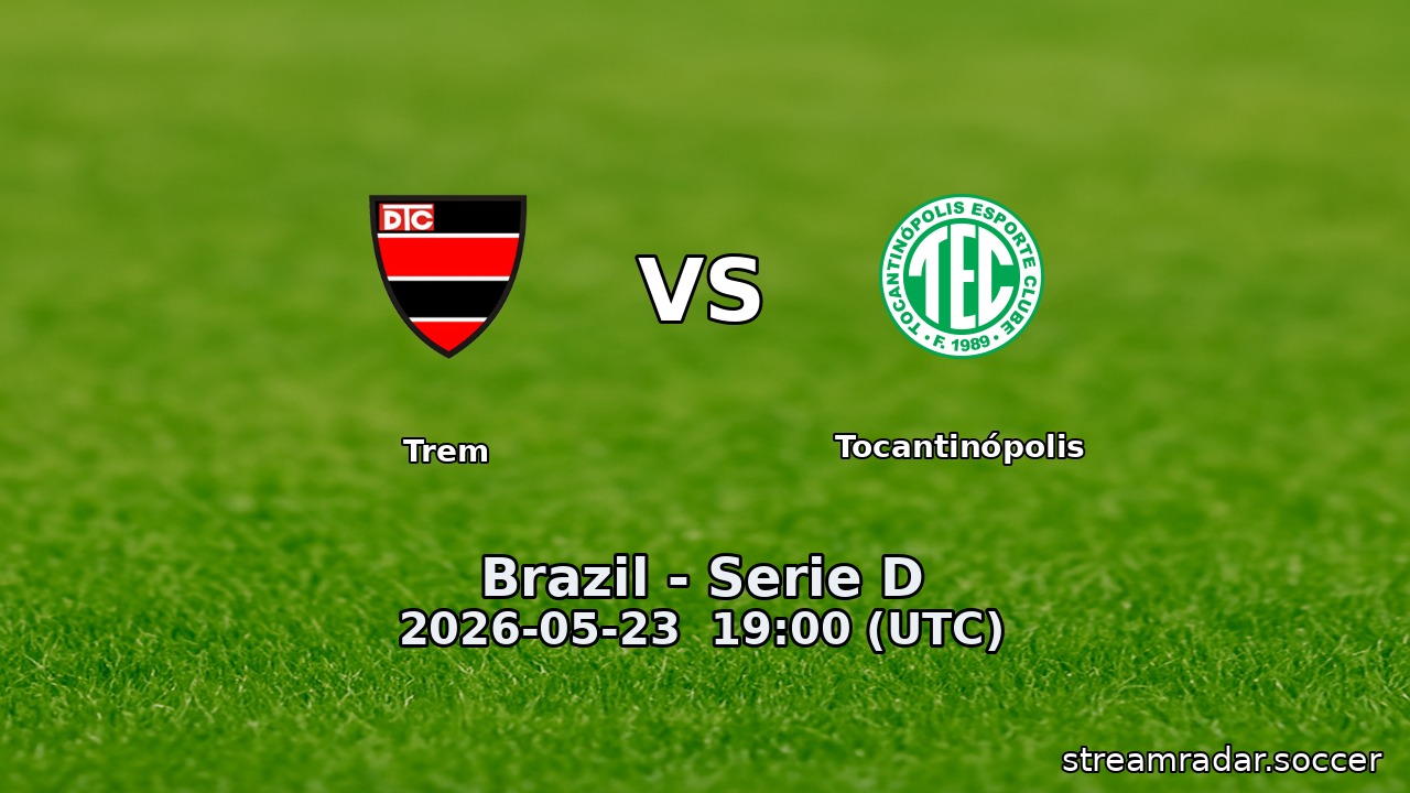 Trem vs Tocantinópolis