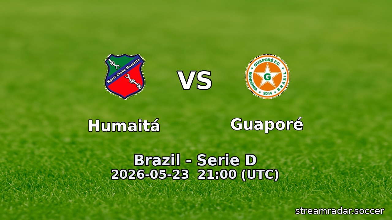 Humaitá vs Guaporé