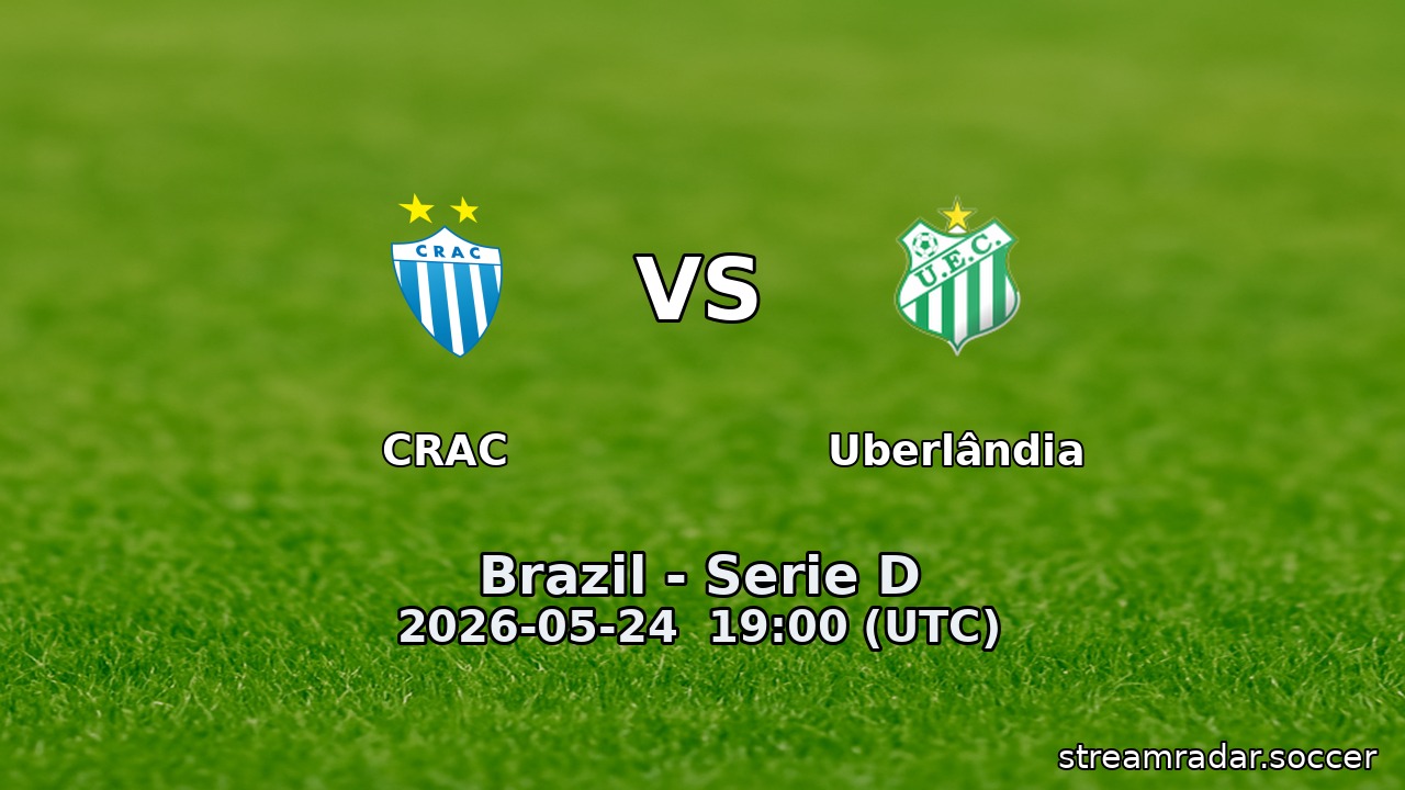 CRAC vs Uberlândia