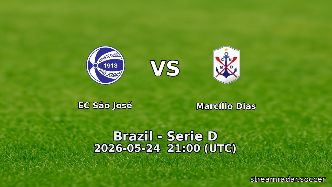 EC São José vs Marcílio Dias