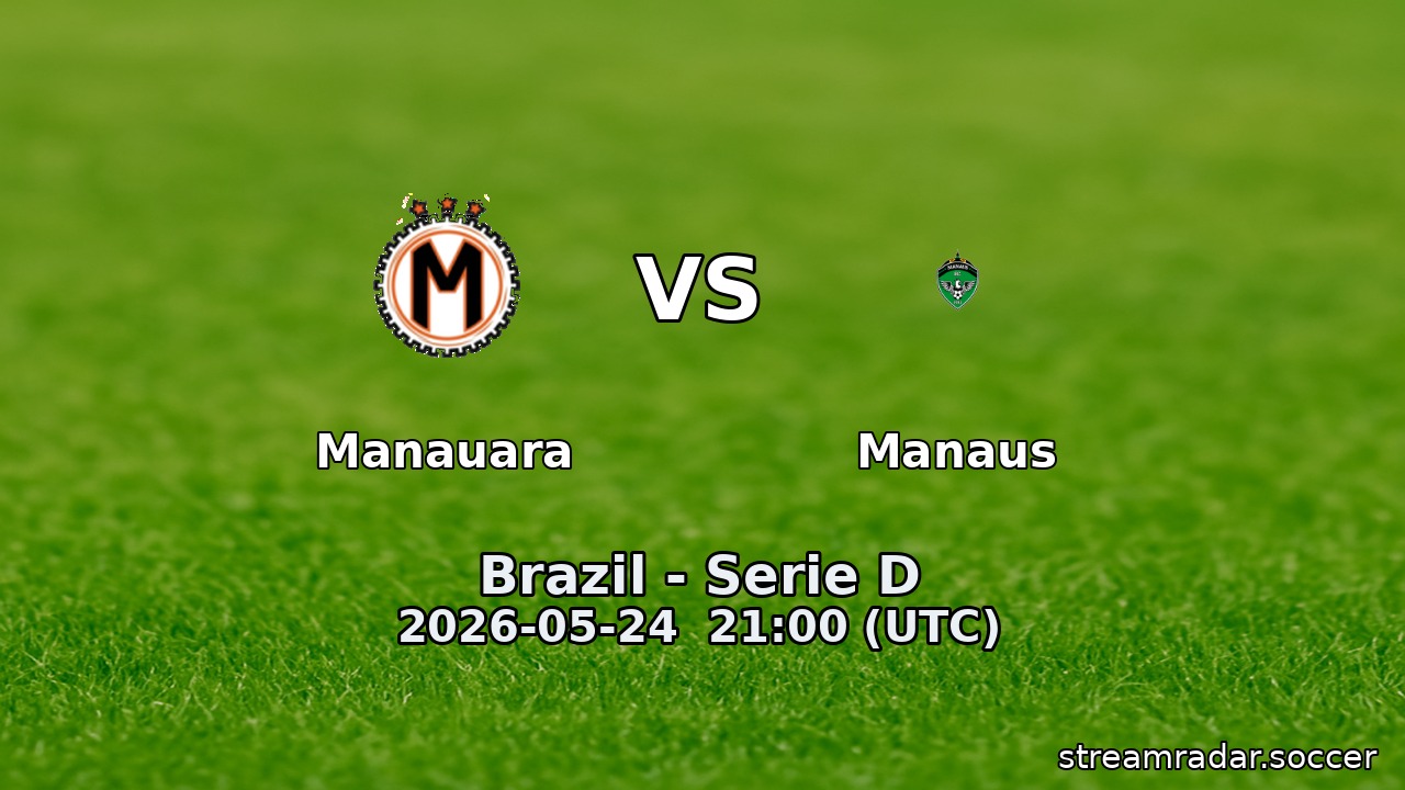 Manauara vs Manaus