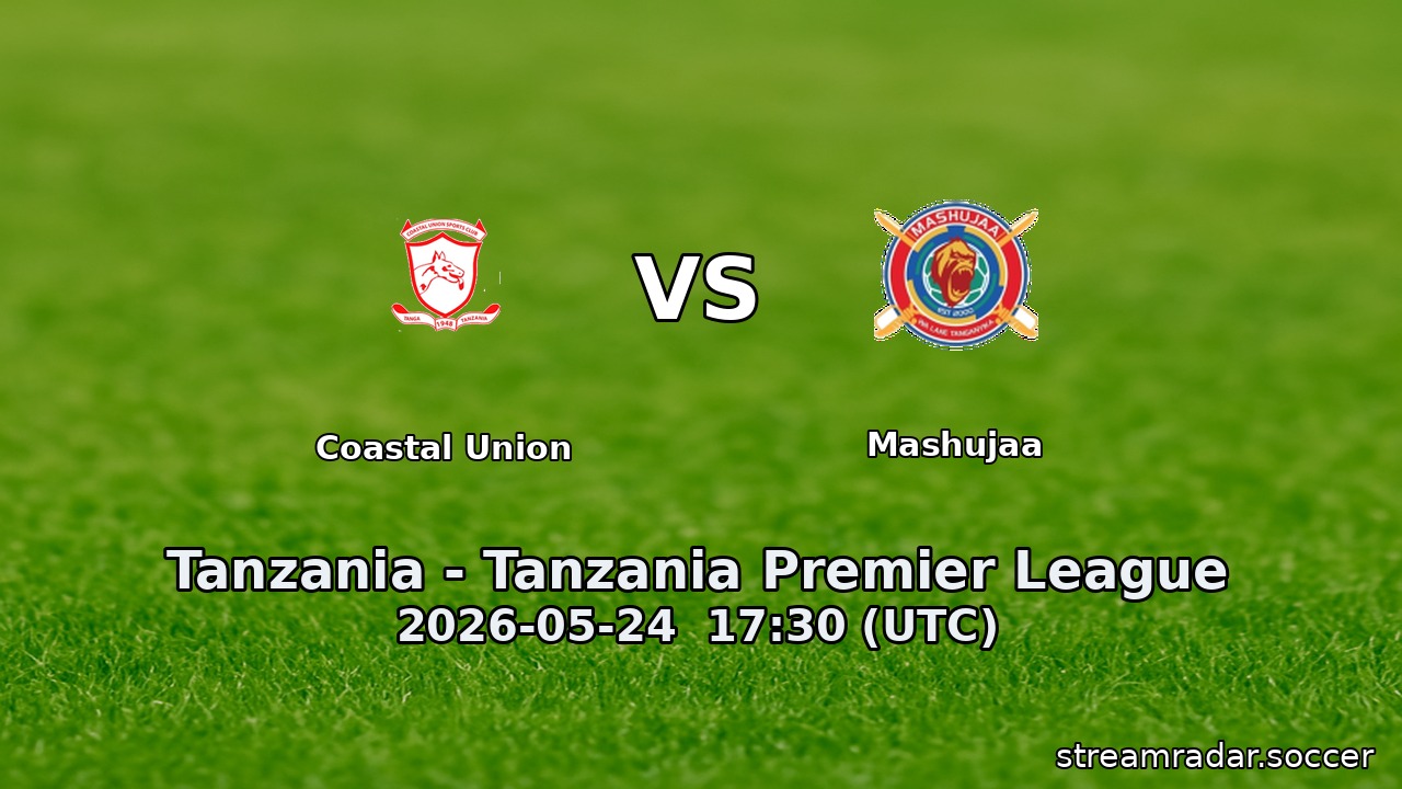 Coastal Union vs Mashujaa