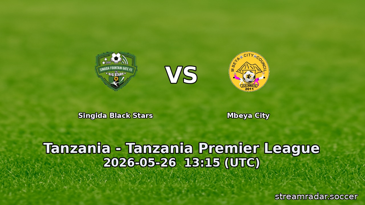 Singida Black Stars vs Mbeya City