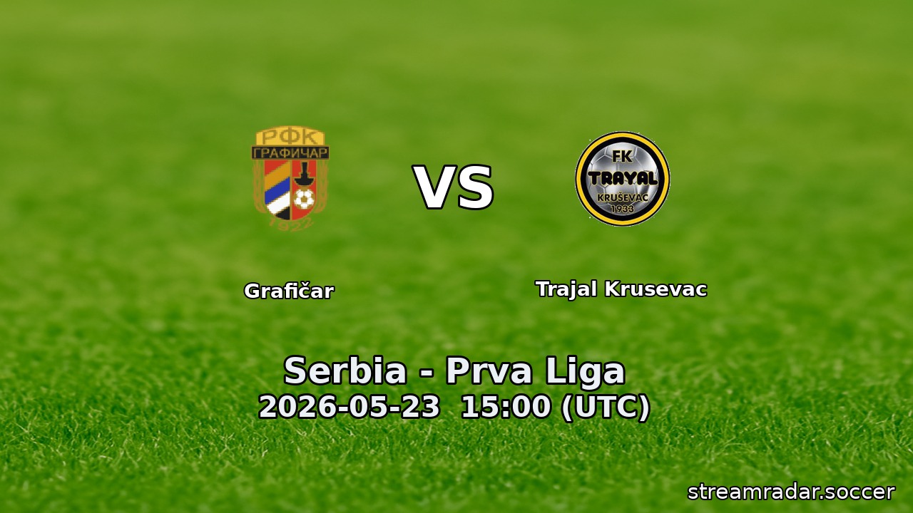 Grafičar vs Trajal Krusevac