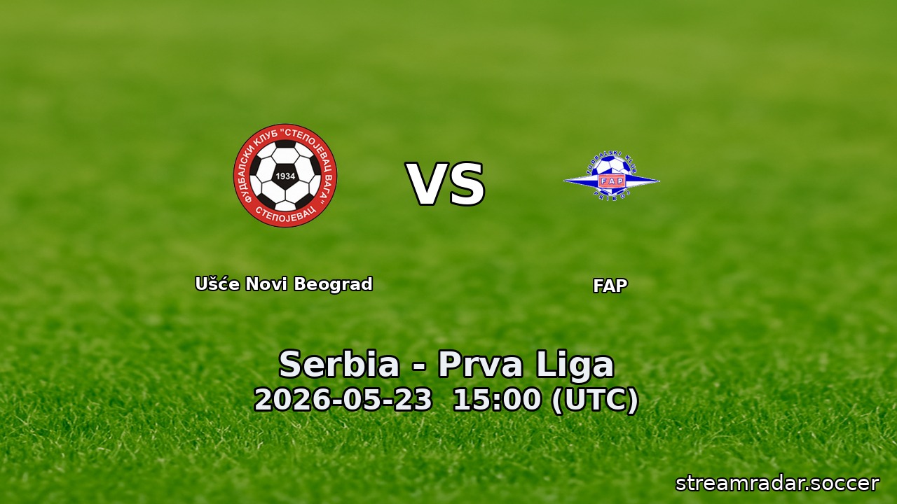 Ušće Novi Beograd vs FAP