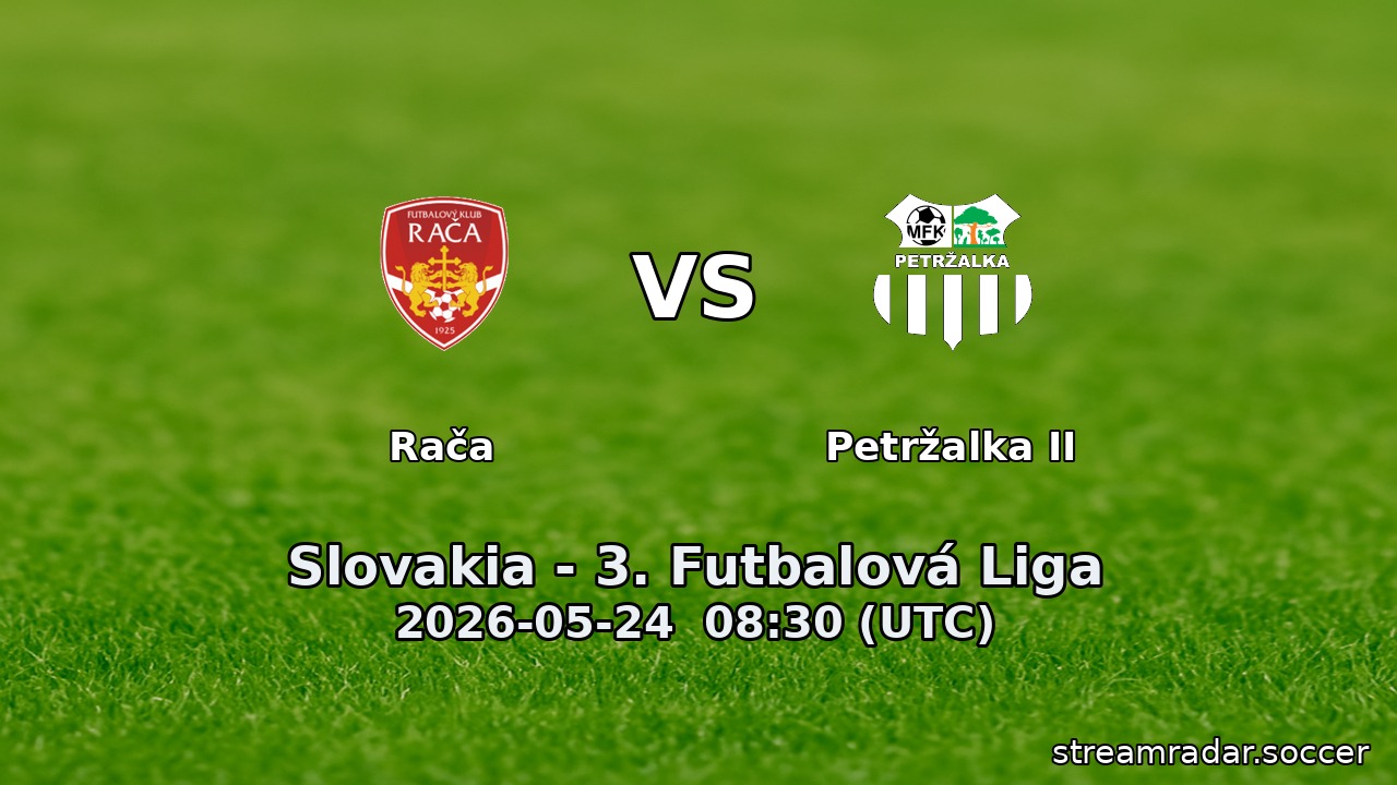 Rača vs Petržalka II