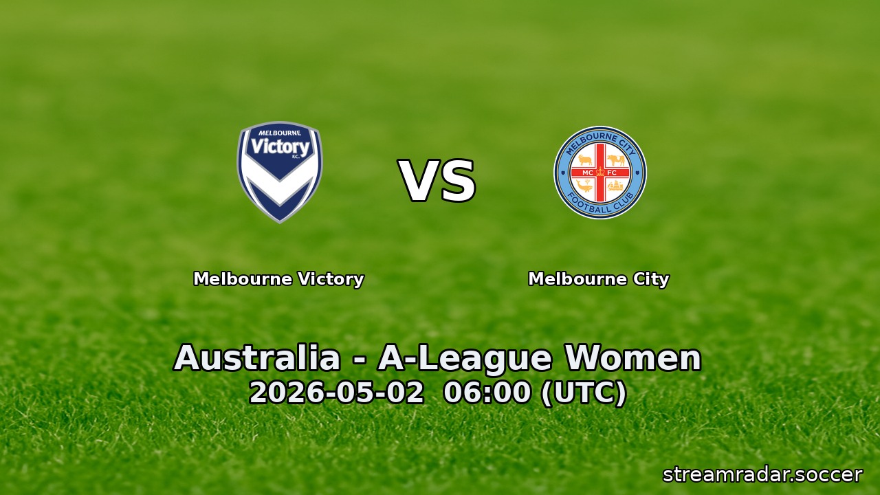 Melbourne Victory vs Melbourne City