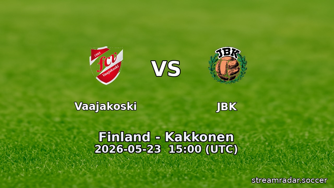 Vaajakoski vs JBK