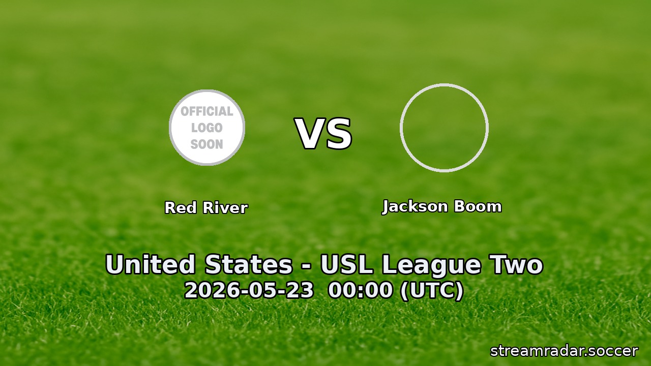 Red River vs Jackson Boom