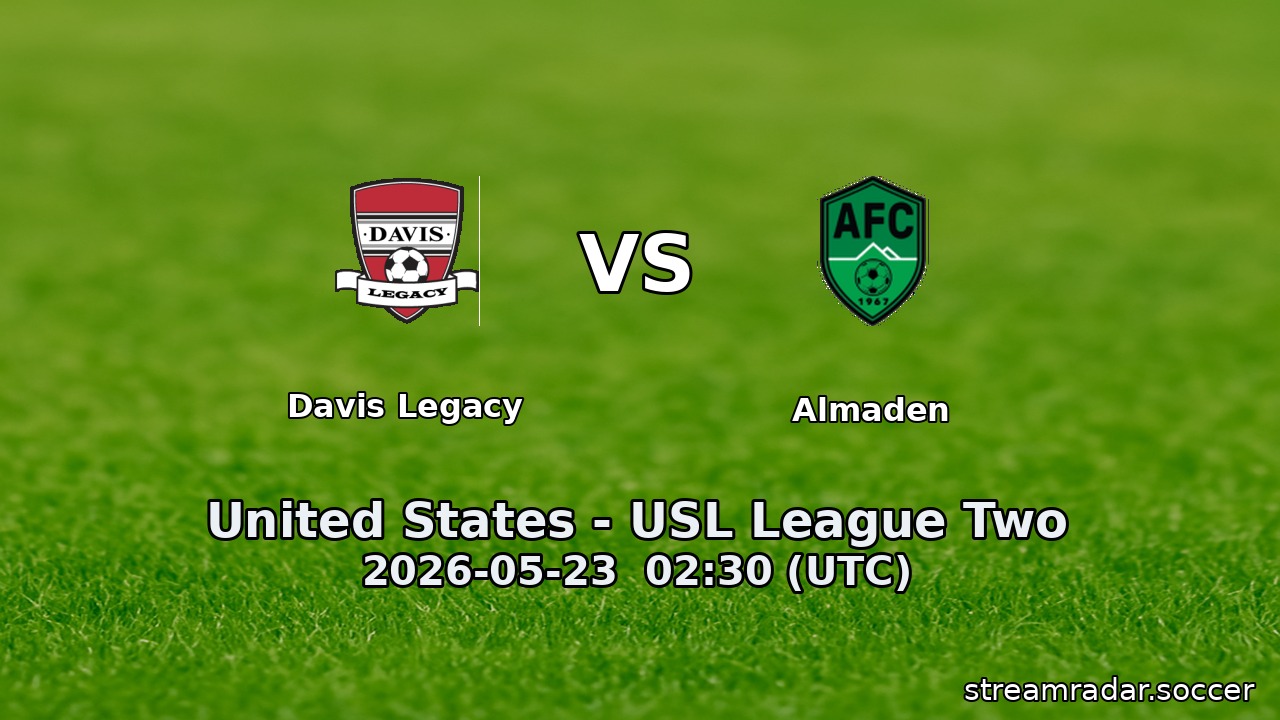 Davis Legacy vs Almaden