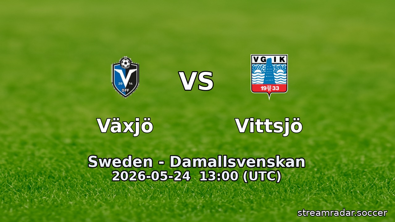 Växjö vs Vittsjö