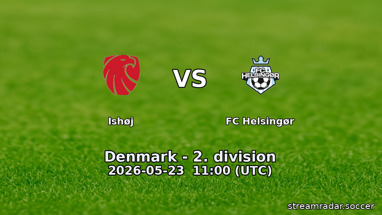 Ishøj vs FC Helsingør