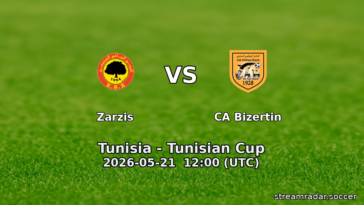 Zarzis vs CA Bizertin