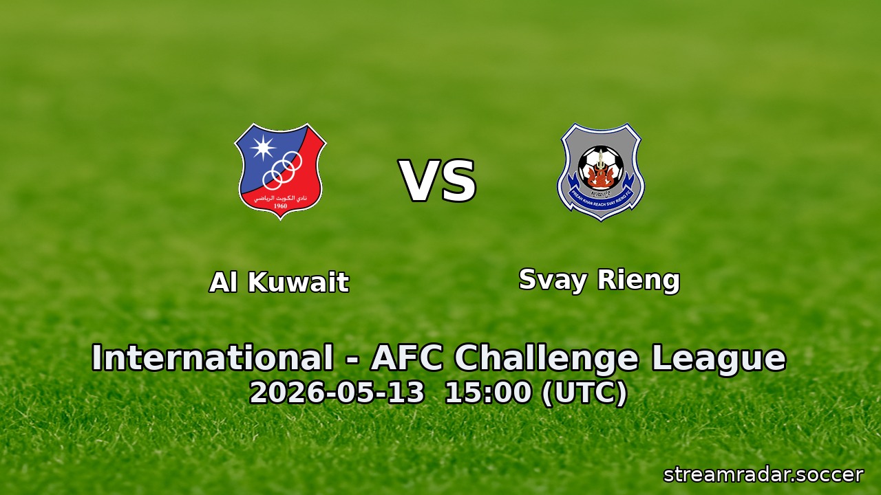 Al Kuwait vs Svay Rieng