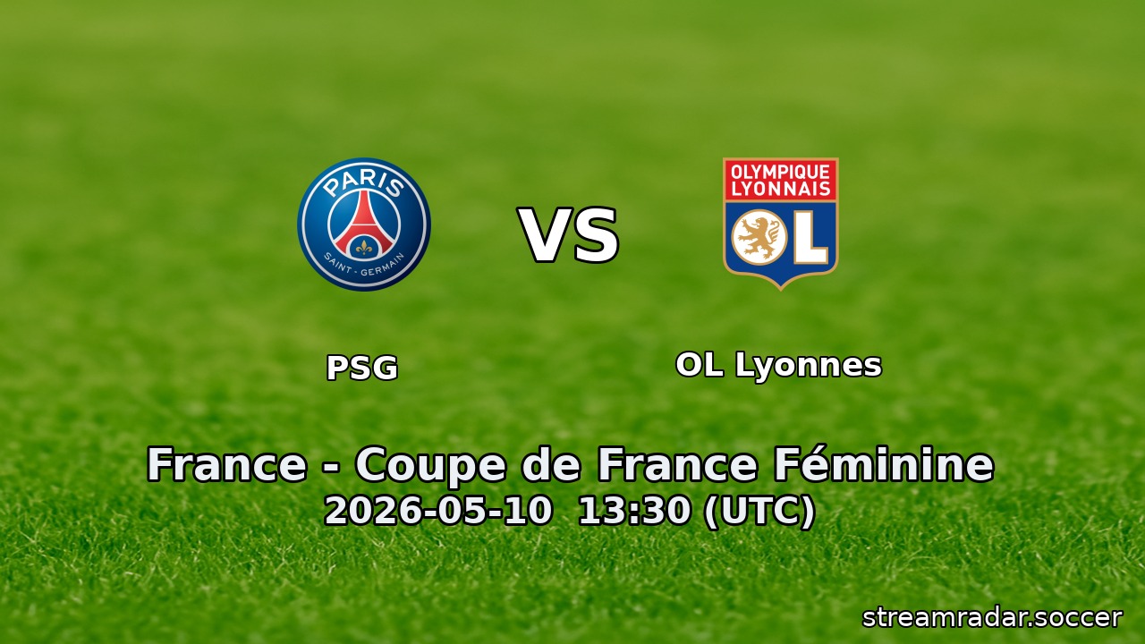 PSG vs OL Lyonnes