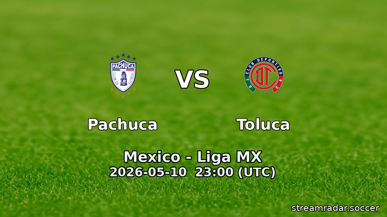 Pachuca vs Toluca