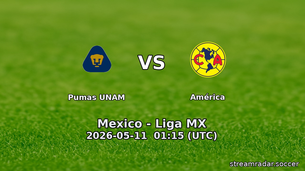 Pumas UNAM vs América