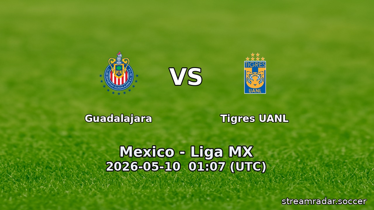Guadalajara vs Tigres UANL
