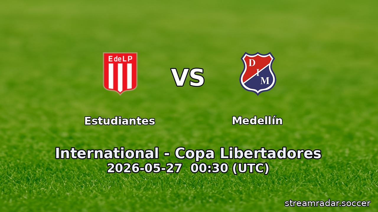 Estudiantes vs Medellín
