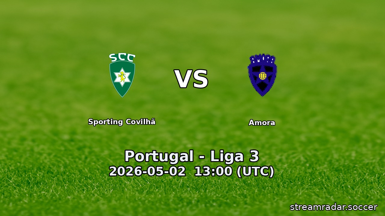 Sporting Covilhã vs Amora