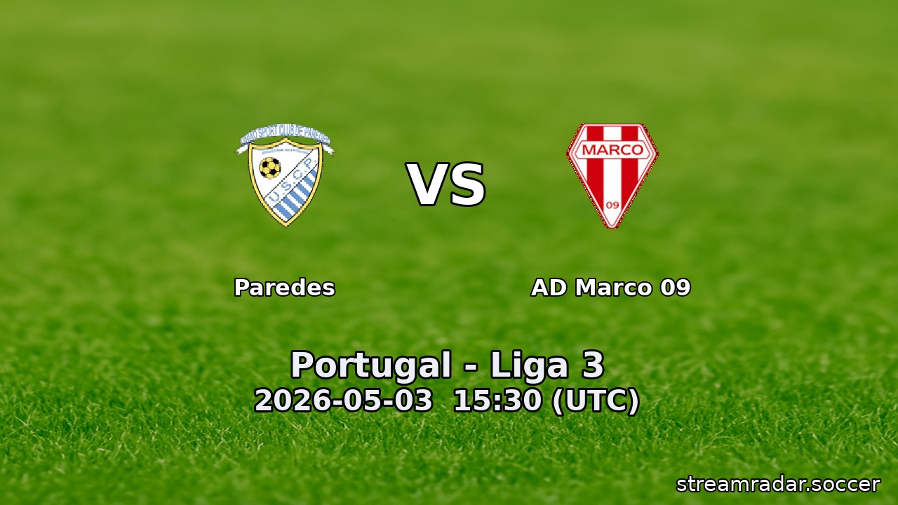 Paredes vs AD Marco 09