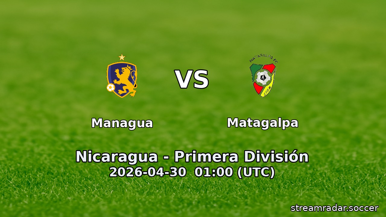 Managua vs Matagalpa