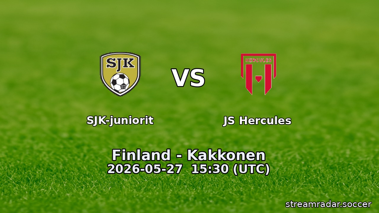 SJK-juniorit vs JS Hercules