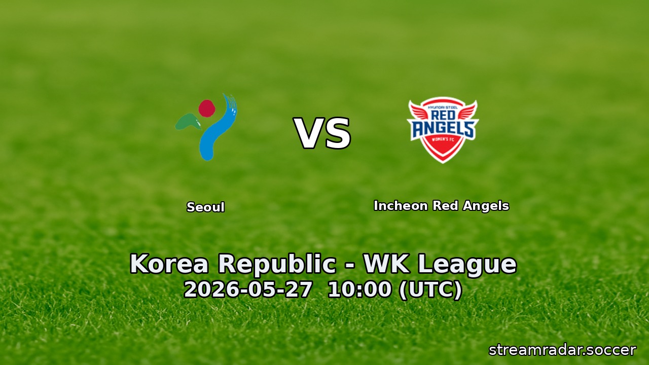 Seoul vs Incheon Red Angels