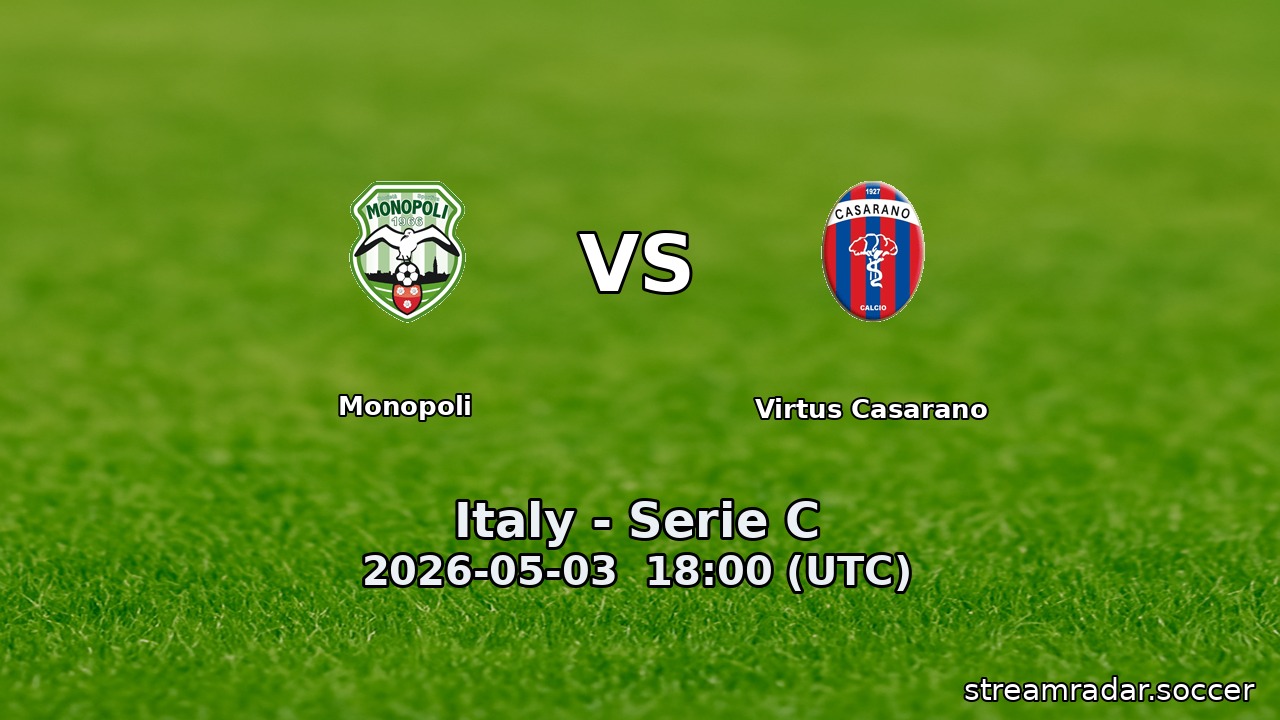 Monopoli vs Virtus Casarano