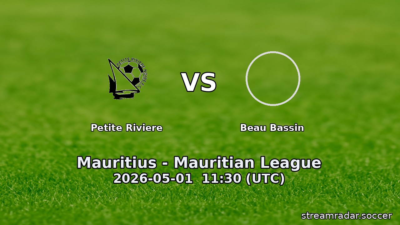 Petite Riviere vs Beau Bassin