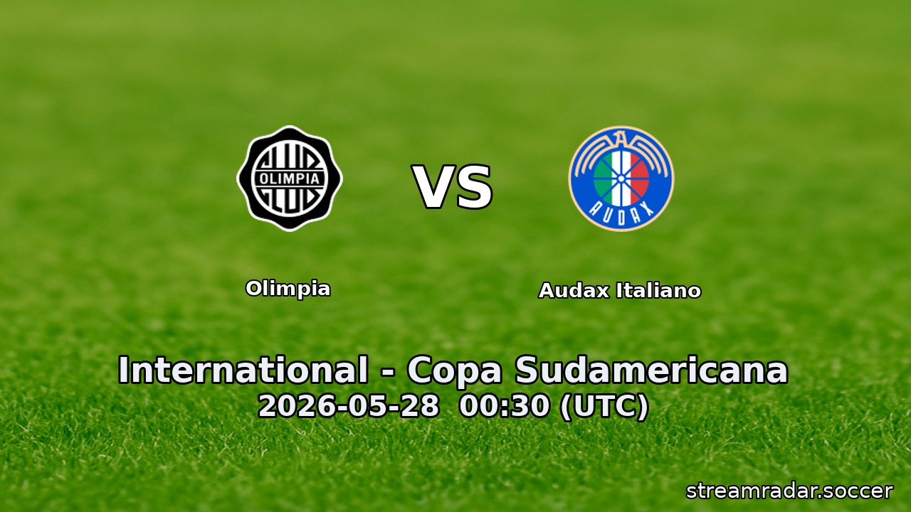 Olimpia vs Audax Italiano