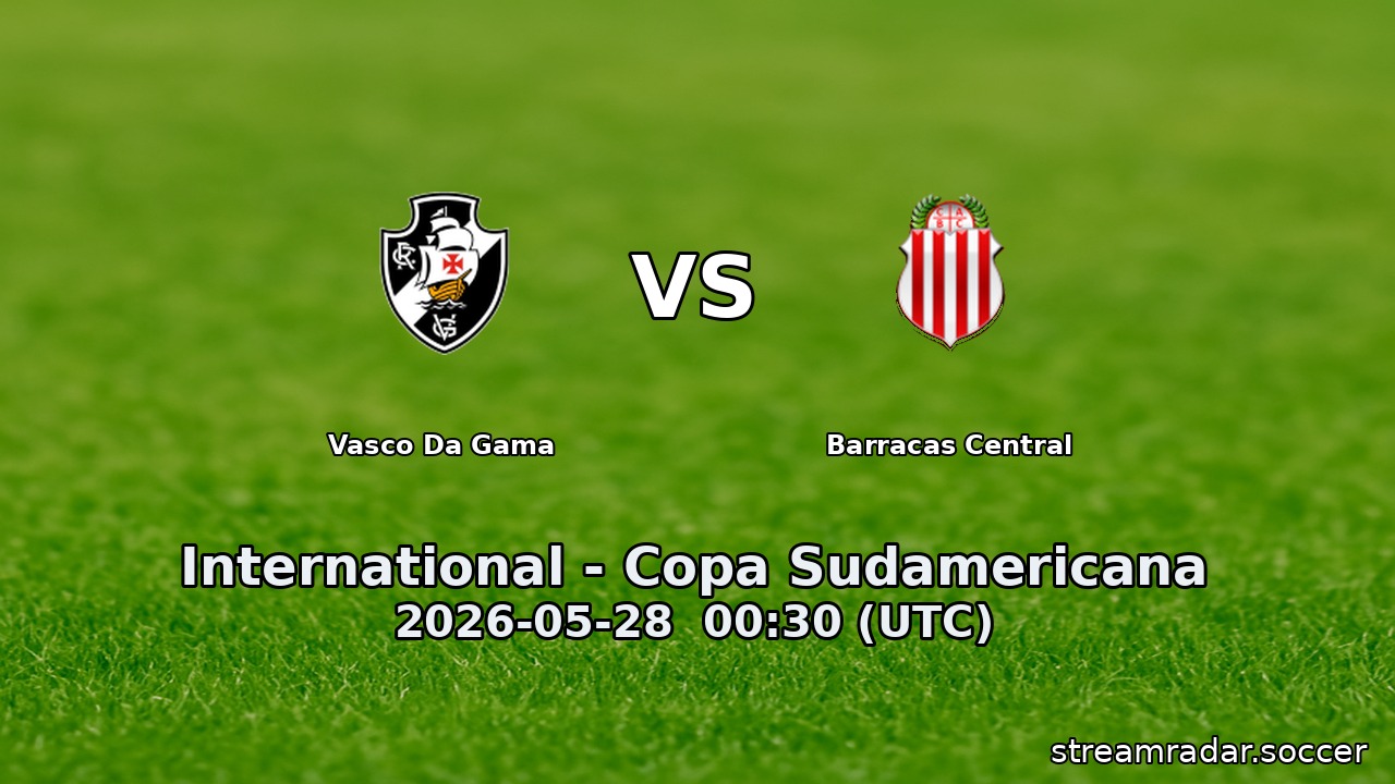 Vasco Da Gama vs Barracas Central