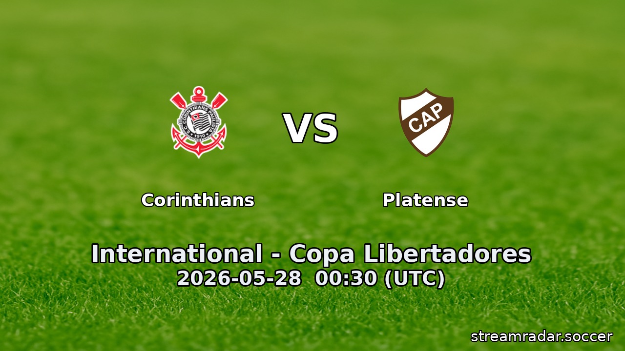 Corinthians vs Platense
