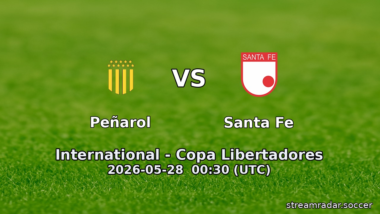 Peñarol vs Santa Fe