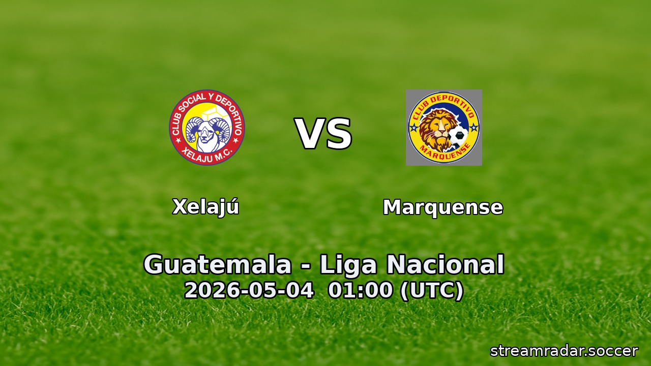 Xelajú vs Marquense