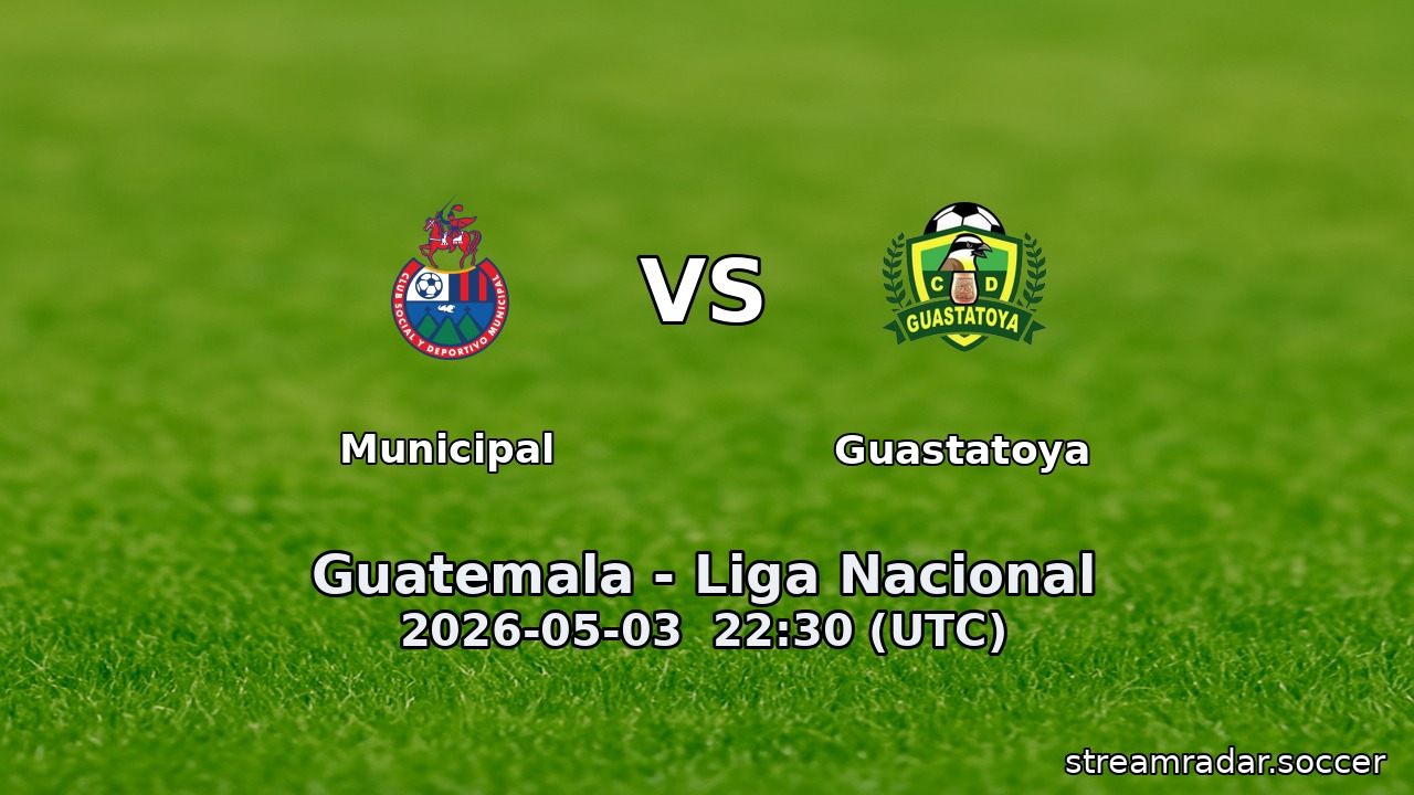 Municipal vs Guastatoya