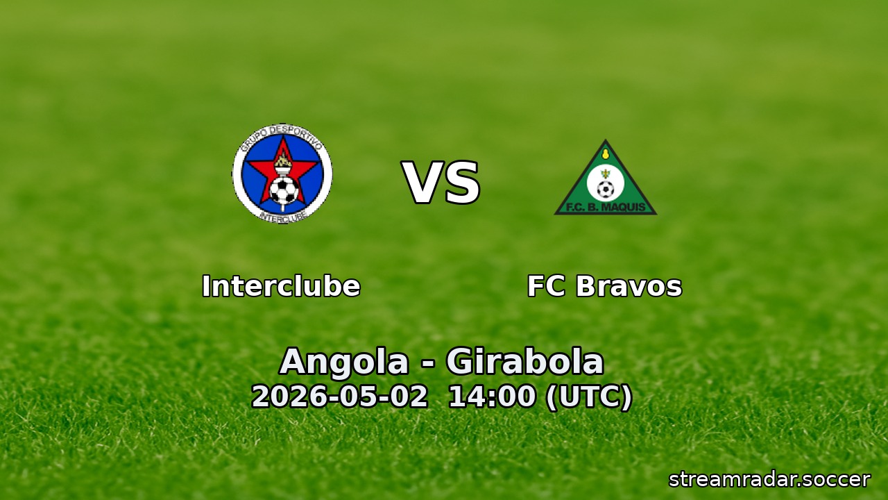 Interclube vs FC Bravos