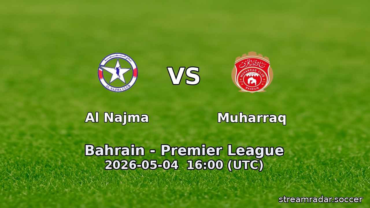 Al Najma vs Muharraq