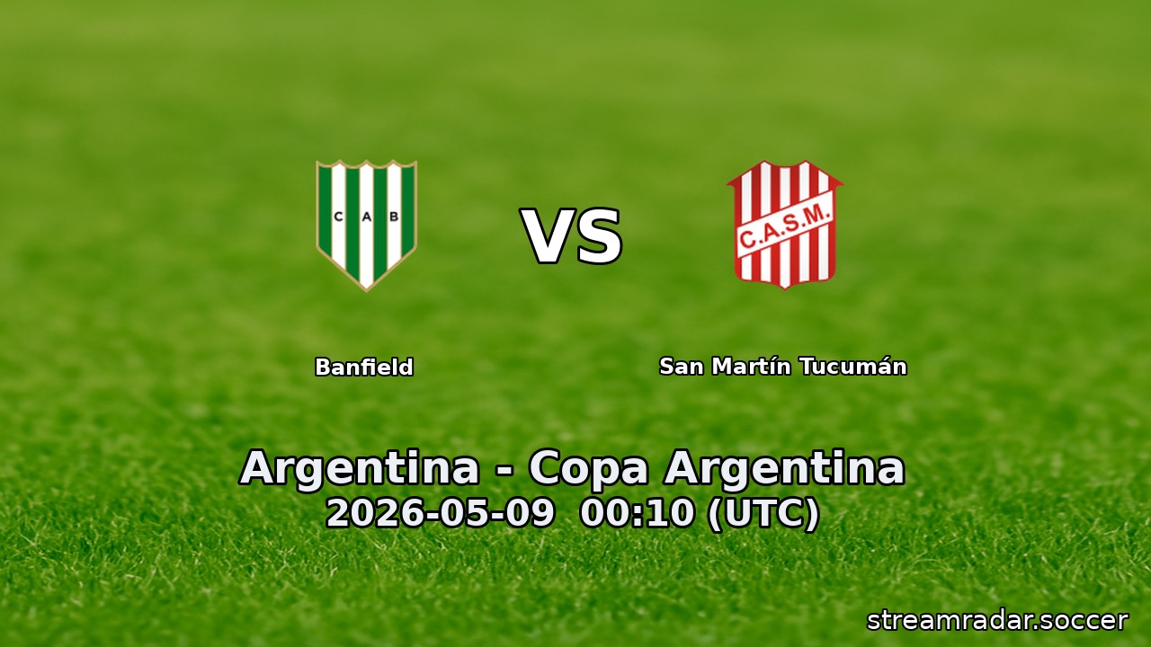 Banfield vs San Martín Tucumán