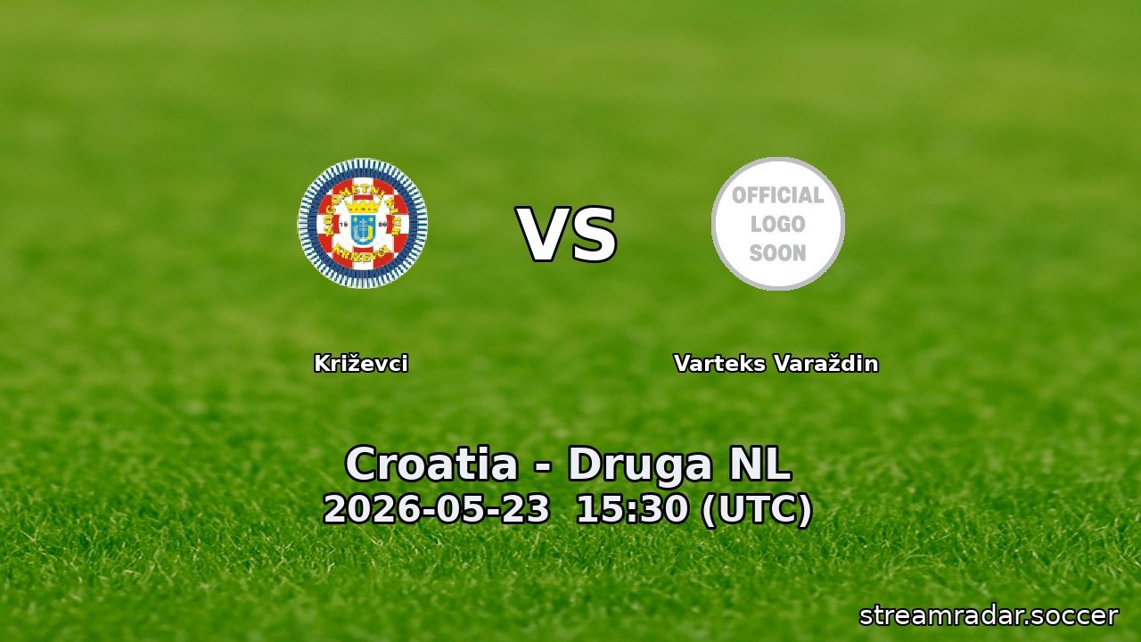 Križevci vs Varteks Varaždin