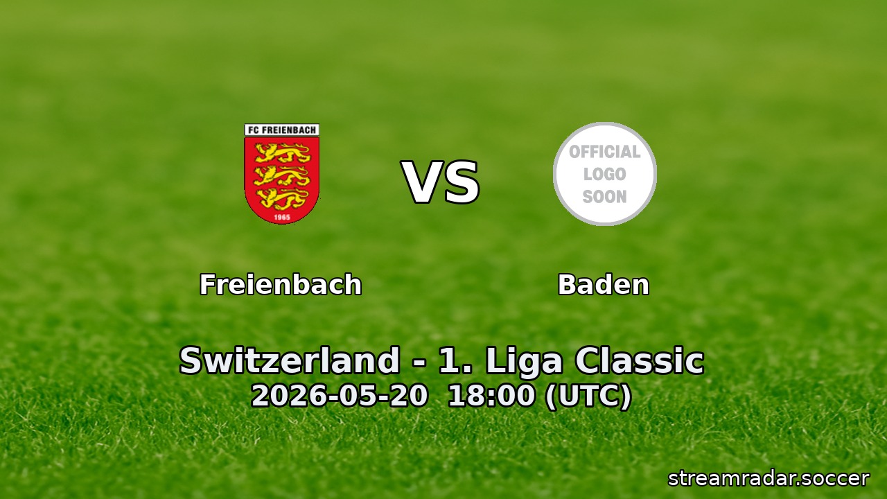 Freienbach vs Baden