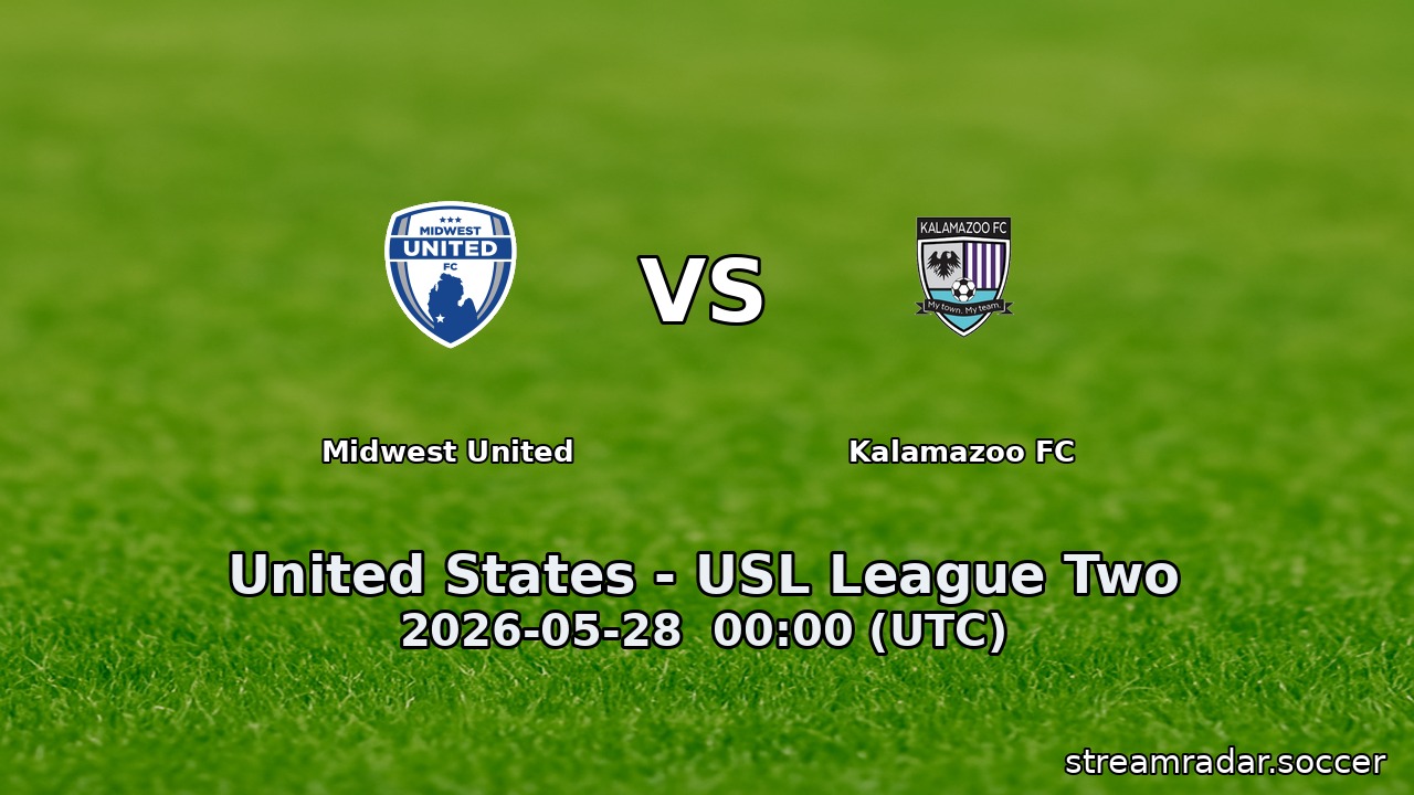 Midwest United vs Kalamazoo FC