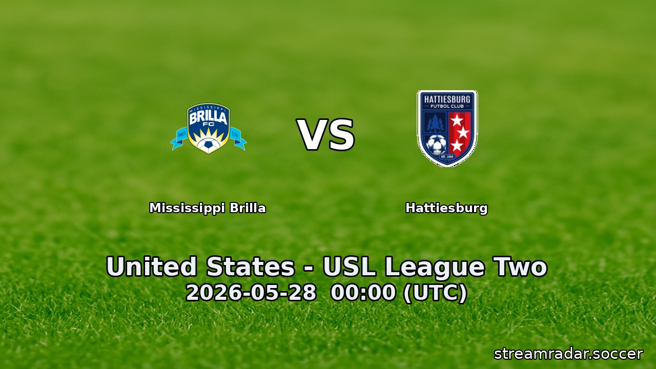 Mississippi Brilla vs Hattiesburg